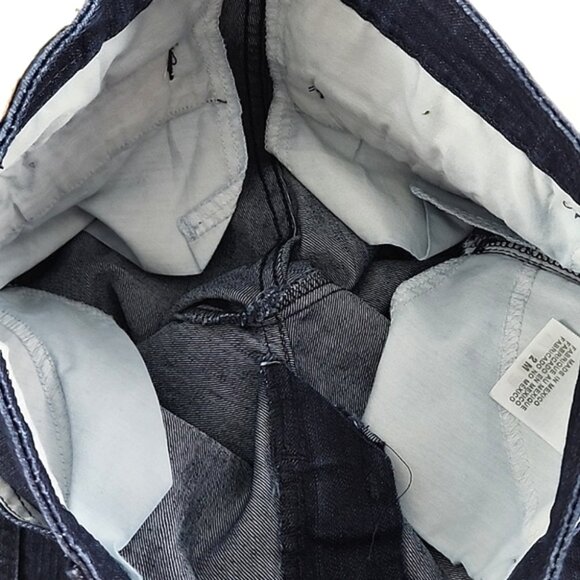 Levi's Women's Cargo Jeans Blue Denim Slim Skinny Zip Ankles Stretch Size 2M - Picture 10 of 14